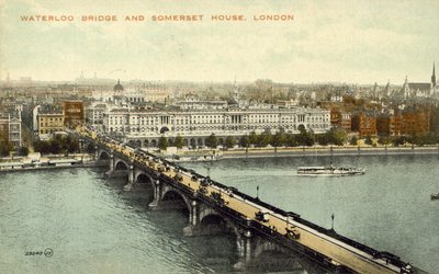 Waterloo Bridge und Somerset House von English Photographer