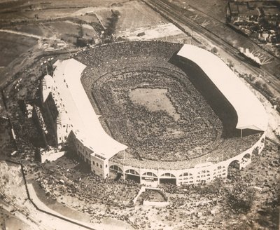West Ham United gegen Bolton Wanderers, das erste Fußballspiel im neuen Wembley-Stadion, 1923 von English Photographer