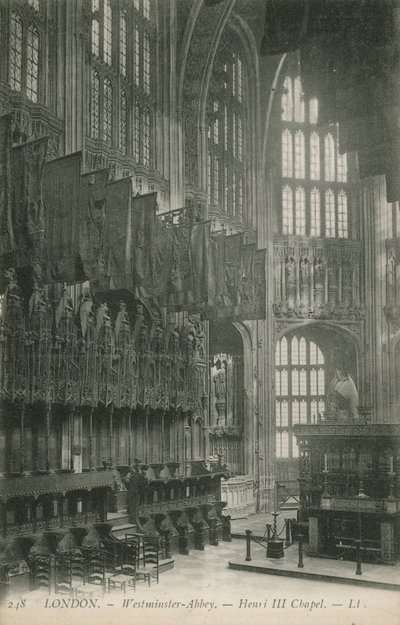 Westminster Abbey, Henry III Kapelle von English Photographer