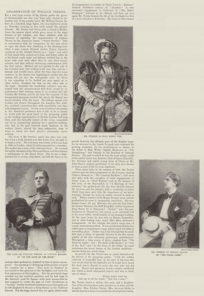 William Terriss von English Photographer