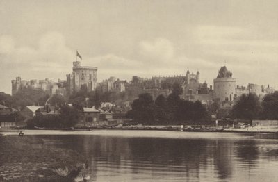 Windsor Castle, Blick vom Fluss von English Photographer