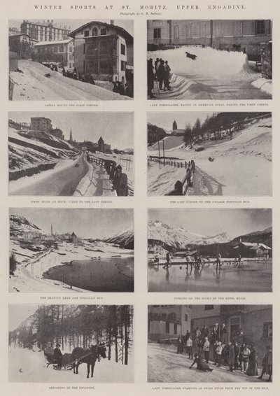 Wintersport in St. Moritz, Oberengadin von English Photographer