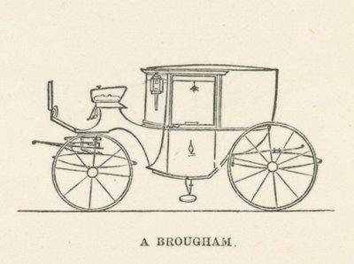 Ein Brougham von English School