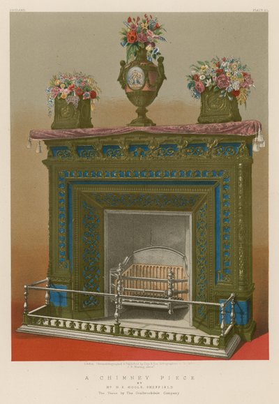 Ein Kaminstück von Mr H E Hoole, Sheffield von English School