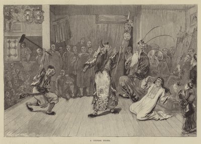 Ein chinesisches Drama (Stich) von English School
