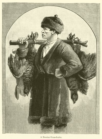 Ein russischer Wildhändler (Stich) von English School