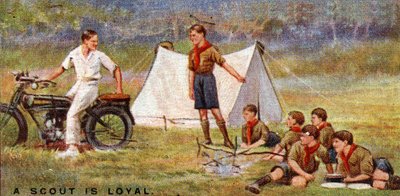 Ein Pfadfinder ist loyal, 1929 von English School