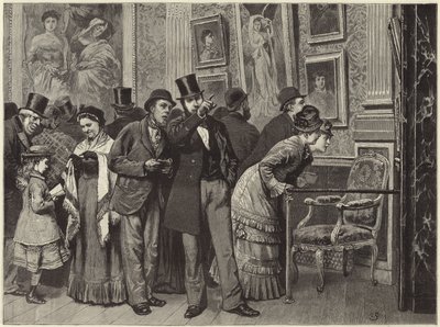 Ein Sonntagnachmittag in einer Kunstgalerie von English School