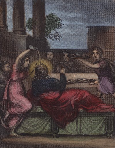 Ein Fläschchen reinsten Nardenöls brachte Maria ... von English School