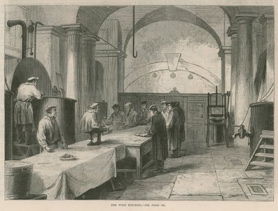 Ein Besuch im Greenwich Hospital: Die Westküche von English School