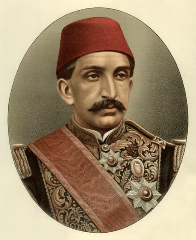 Abdul Hamid II, Sultan der Türkei von English School