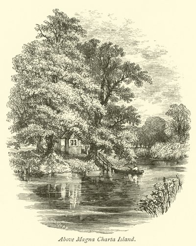 Über Magna Charta Insel von English School