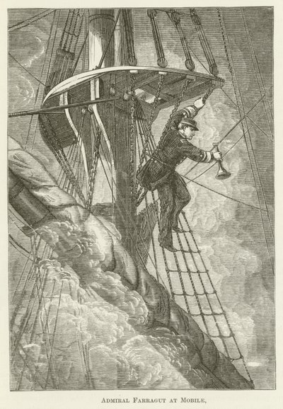 Admiral Farragut in Mobile von English School