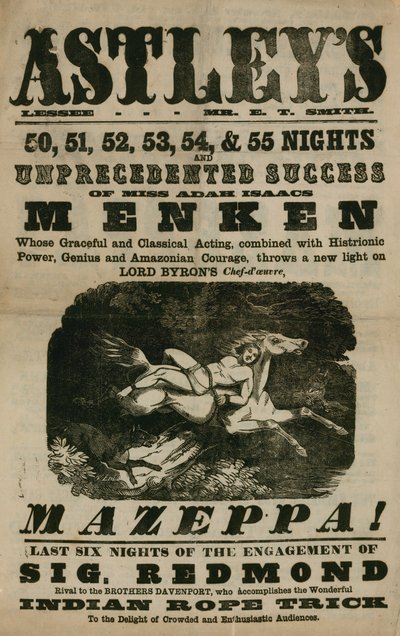Werbung für Astley