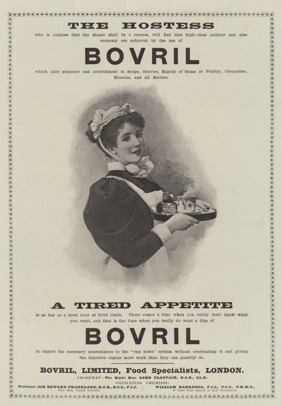 Werbung, Bovril von English School