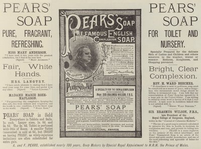 Werbung, Pears
