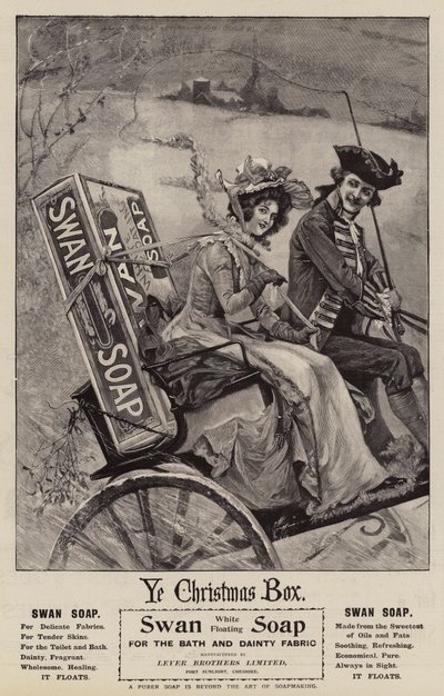 Werbung, Swan Seife von English School