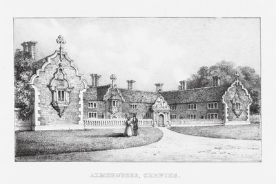 Armenhäuser, Chenies (Gravur) von English School