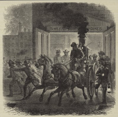 Amerikanische Feuerwache von English School
