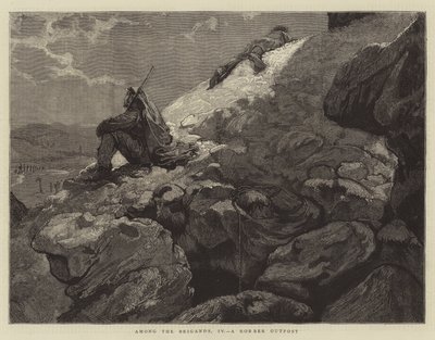 Unter den Briganten, IV, ein Räuberposten von English School