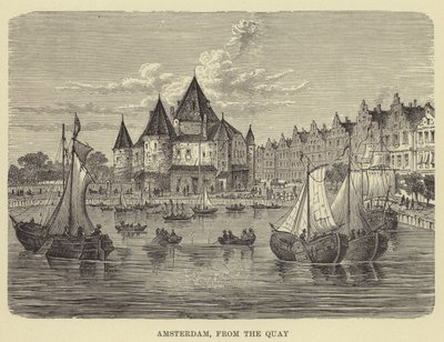 Amsterdam, vom Kai aus von English School