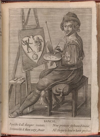 Ein Künstler, Illustration aus 