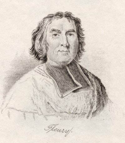 Andre-Hercule de Fleury, Bischof von Frejus, aus 