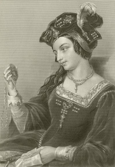 Anne Boleyn, zweite Frau von König Heinrich VIII. von English School