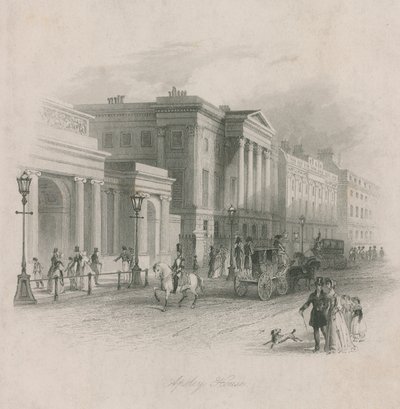 Apsley House, Hyde Park Corner, London von English School