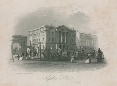 Apsley House, Hyde Park Corner, London von English School