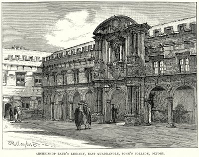 Erzbischof Lauds Bibliothek, Ostquadrant, John