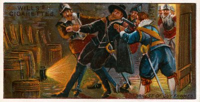 Verhaftung von Guy Fawkes von English School
