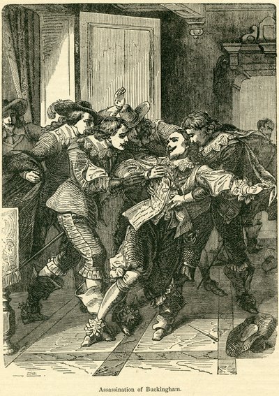 Ermordung von Buckingham von English School