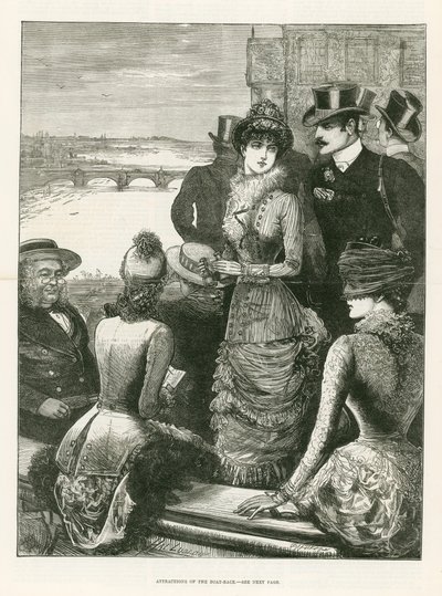 Attraktionen des Bootsrennens von English School