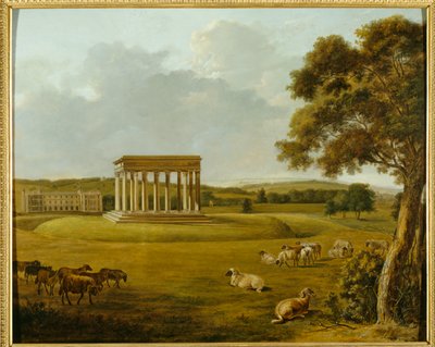 Audley End und der Tempel der Eintracht von English School