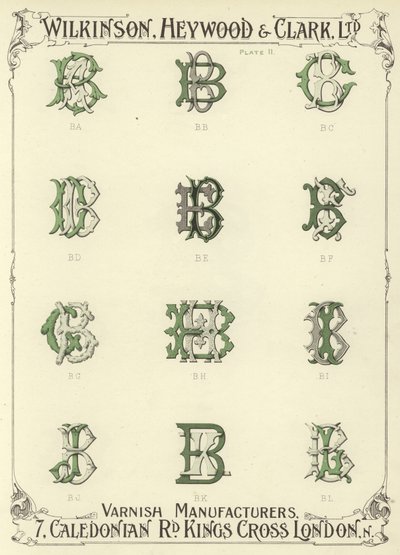 BA, BB, BC, BD, BE, BF, BG, BH, BI, BJ, BK, BL von English School
