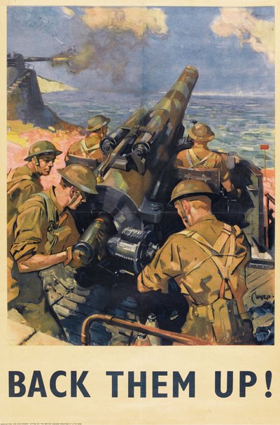 Back Them Up! Poster, 1941 von English School