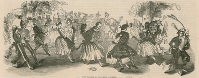 Bal Masque in den Vauxhall-Gärten von English School