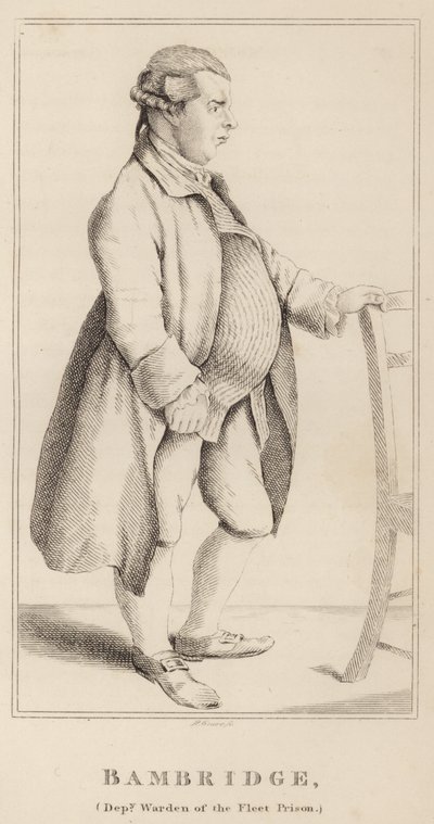 Bambridge, Stellvertretender Aufseher des Fleet-Gefängnisses von English School