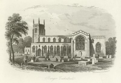 Bangor Kathedrale, Nordwales von English School