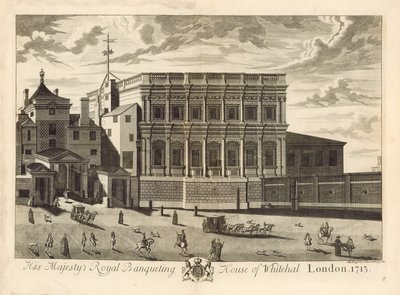 Bankettsaal, Whitehall, 1713 von English School