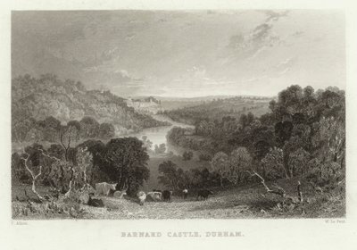 Barnard Castle, Durham von English School