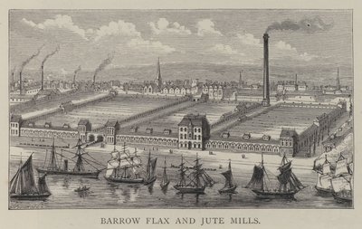 Barrow Flachs- und Jutemühlen von English School