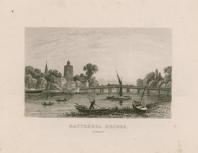 Battersea-Brücke, Surrey von English School