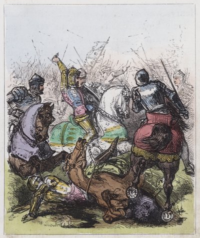 Schlacht von Agincourt von English School