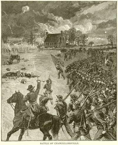 Schlacht von Chancellorsville von English School
