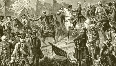 Schlacht bei Hohenfriedberg von English School