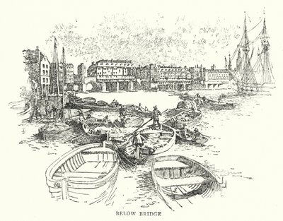 Unter der Brücke (Stich) von English School