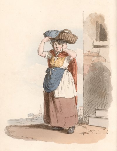 Fischfrau von Billingsgate von English School