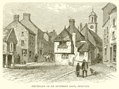Geburtsort von Sir Humphrey Davy, Penzance von English School
